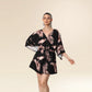 Ebony Enchantment Beach Kaftan Dress