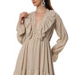 Ethereal Elegance Lace Cascade Dress