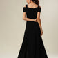 Fierce Femme Fatal Black Out Style Dress
