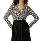 Geometric Ease Relaxed Chic Dress