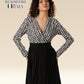 Geometric Ease Relaxed Chic Dress