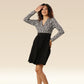 Geometric Ease Relaxed Chic Dress