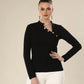 Gildel Neckline Chic Noir Top