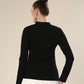 Gildel Neckline Chic Noir Top