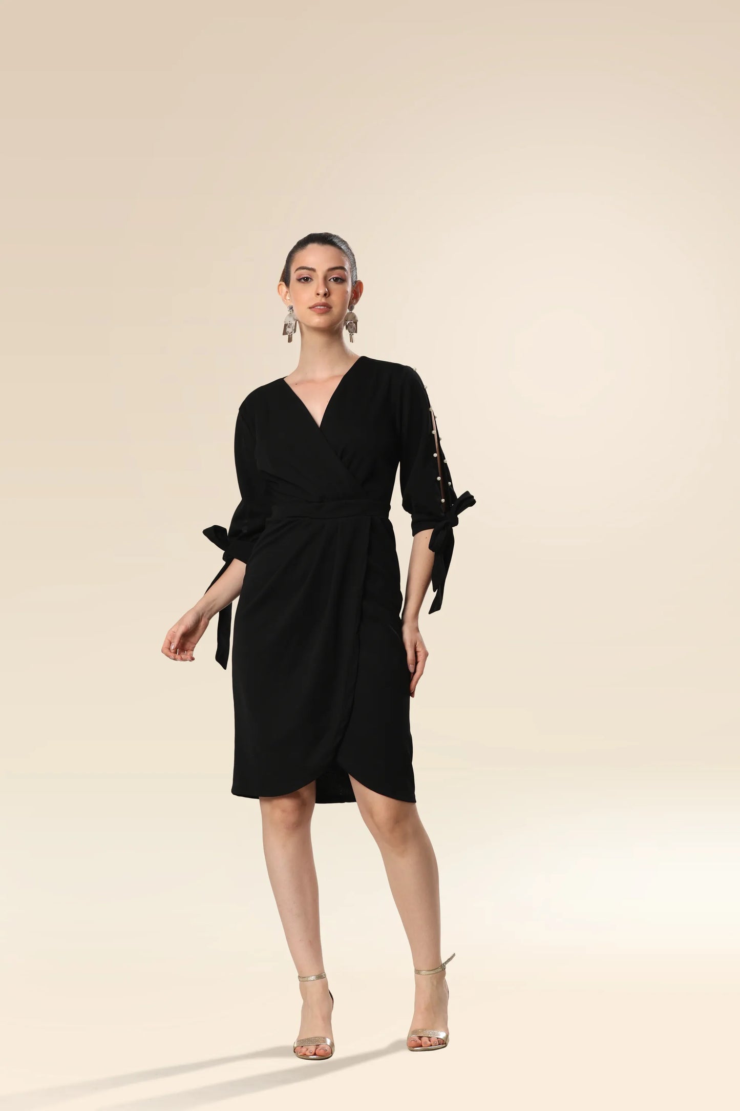 Glamourous Pearlescent Crossover Temptation Dress