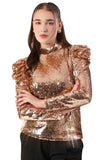 Golden Glam, Timeless Charm Top