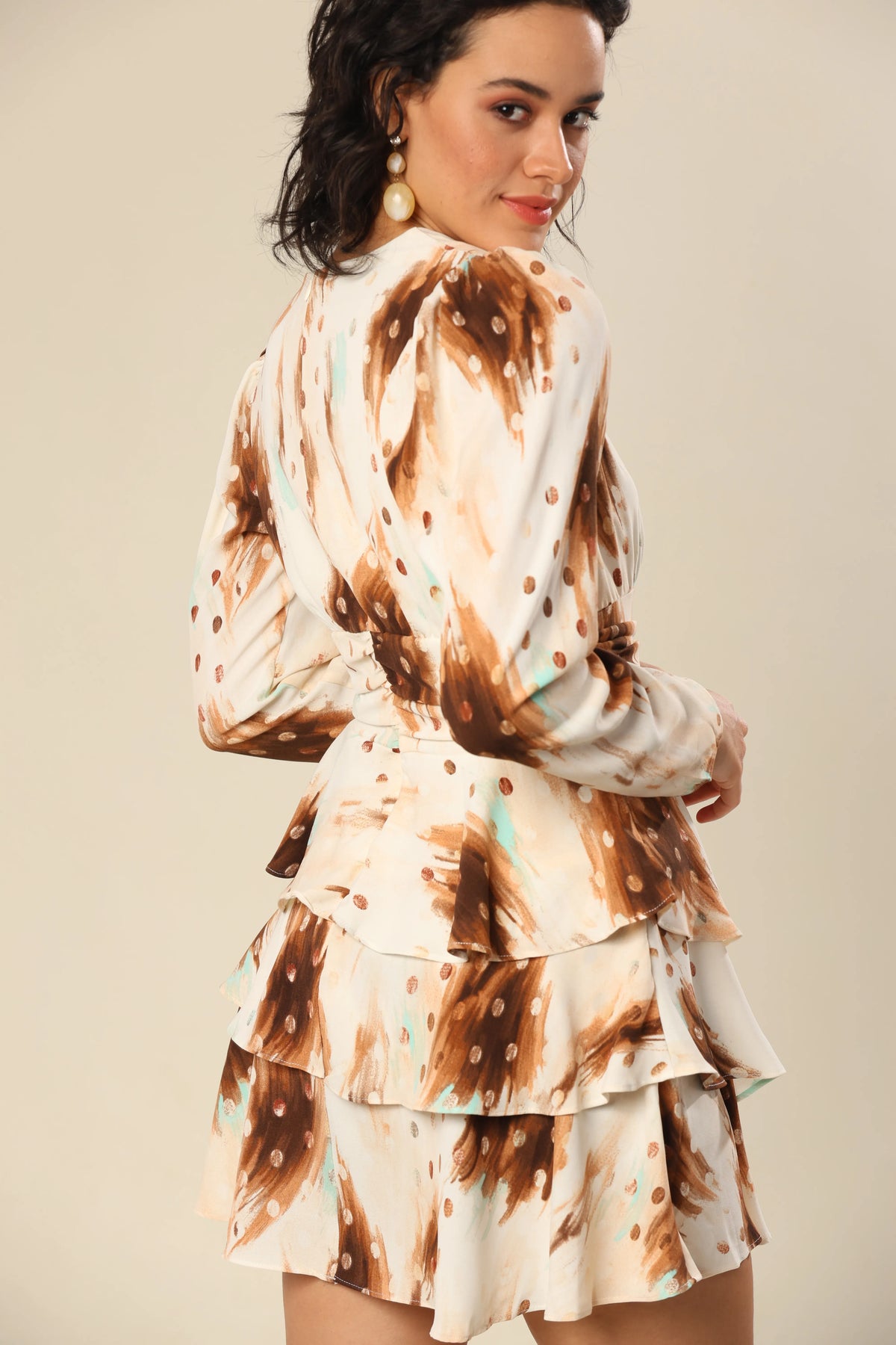 Graceful Frills Charm Dress