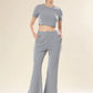 Gray Skyline Night Wear Chic