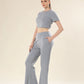 Gray Skyline Night Wear Chic