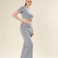 Gray Skyline Night Wear Chic