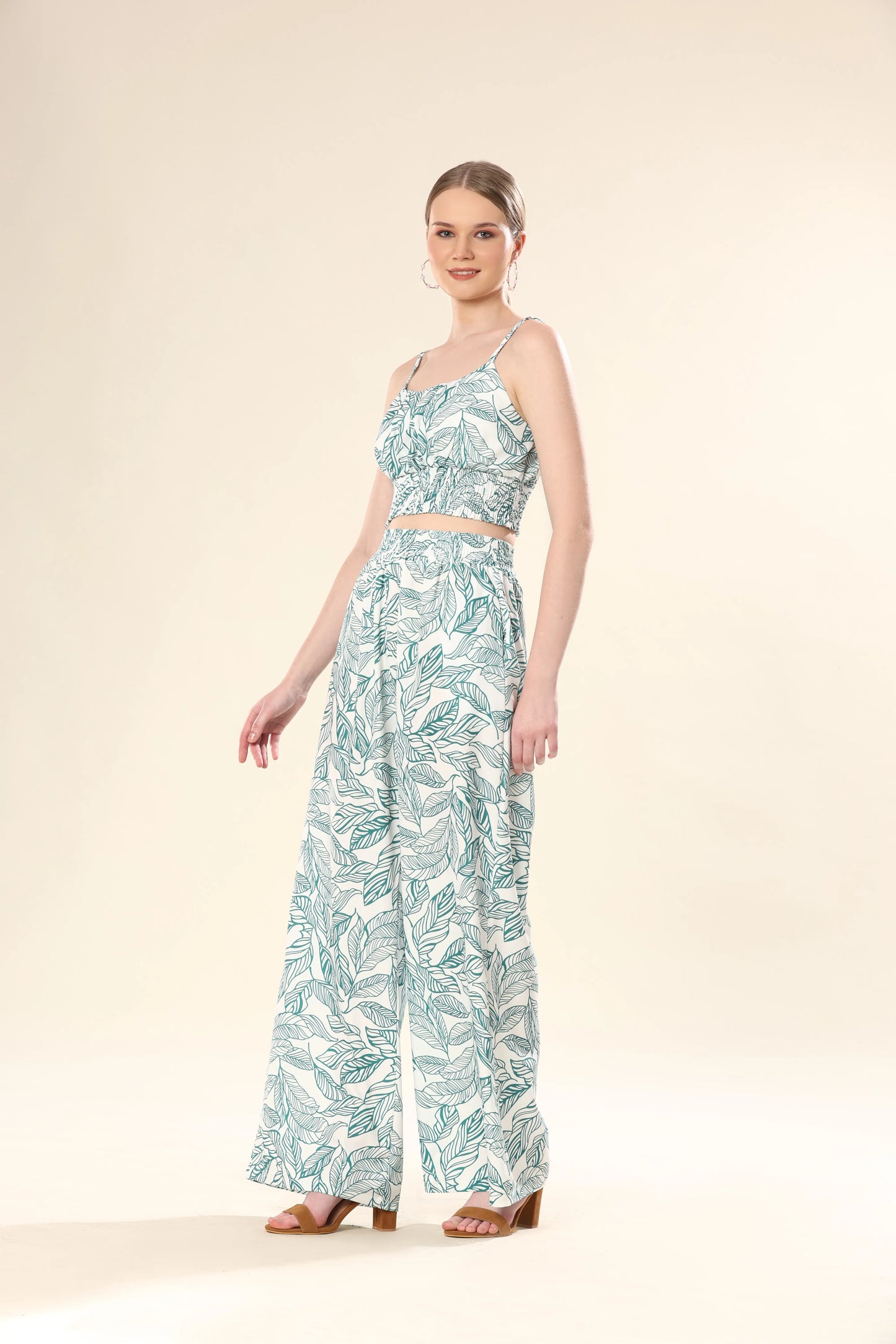 Greenery Bloom Co-Ord Set Beauty