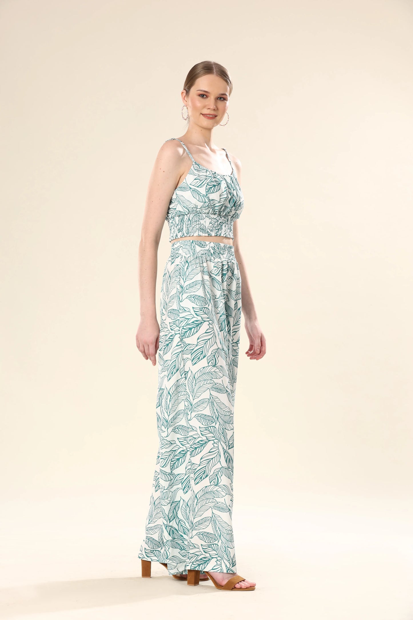 Greenery Bloom Co-Ord Set Beauty