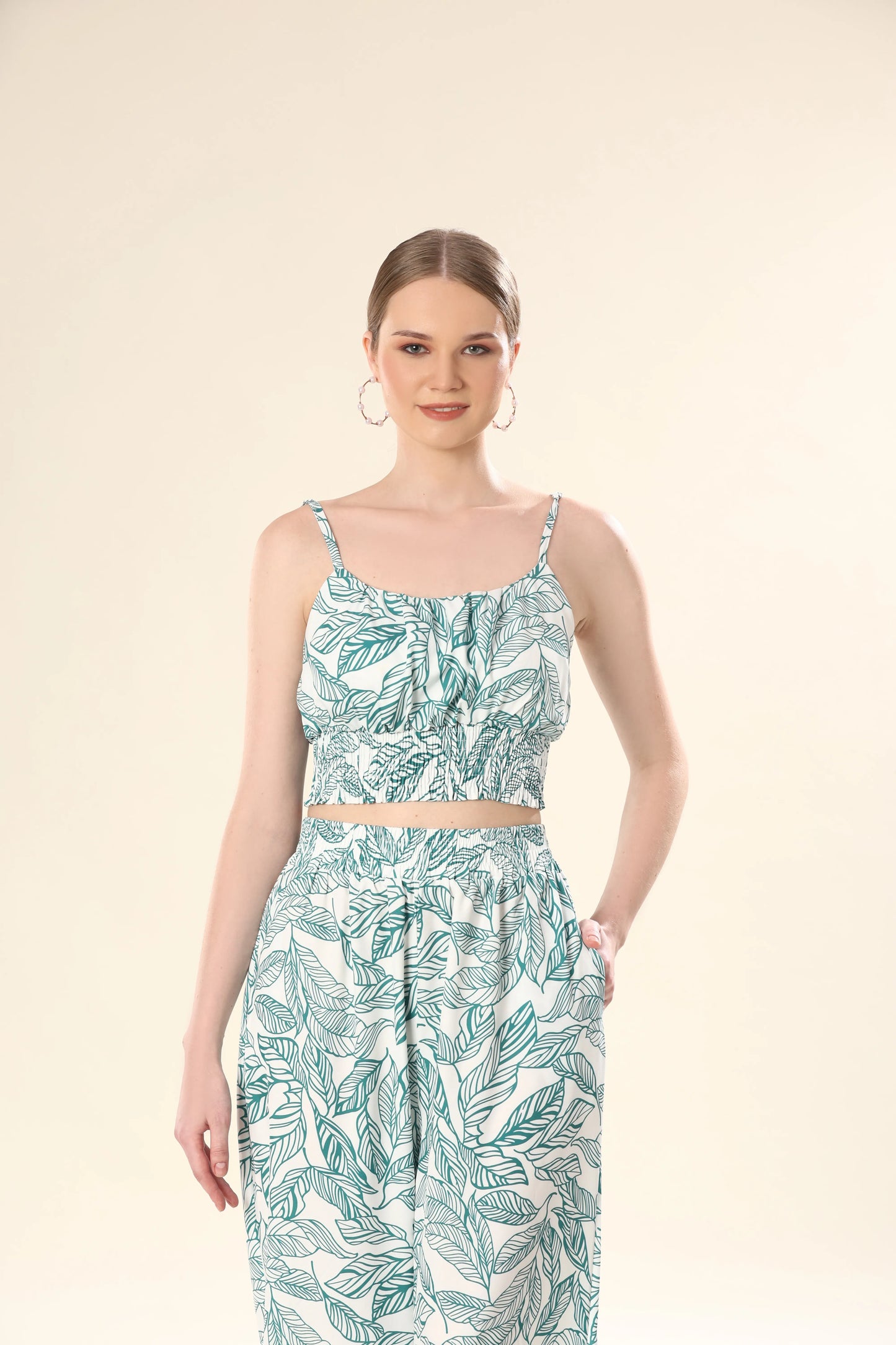 Greenery Bloom Co-Ord Set Beauty