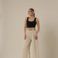 Leisurely Escape Trouser With Belt
