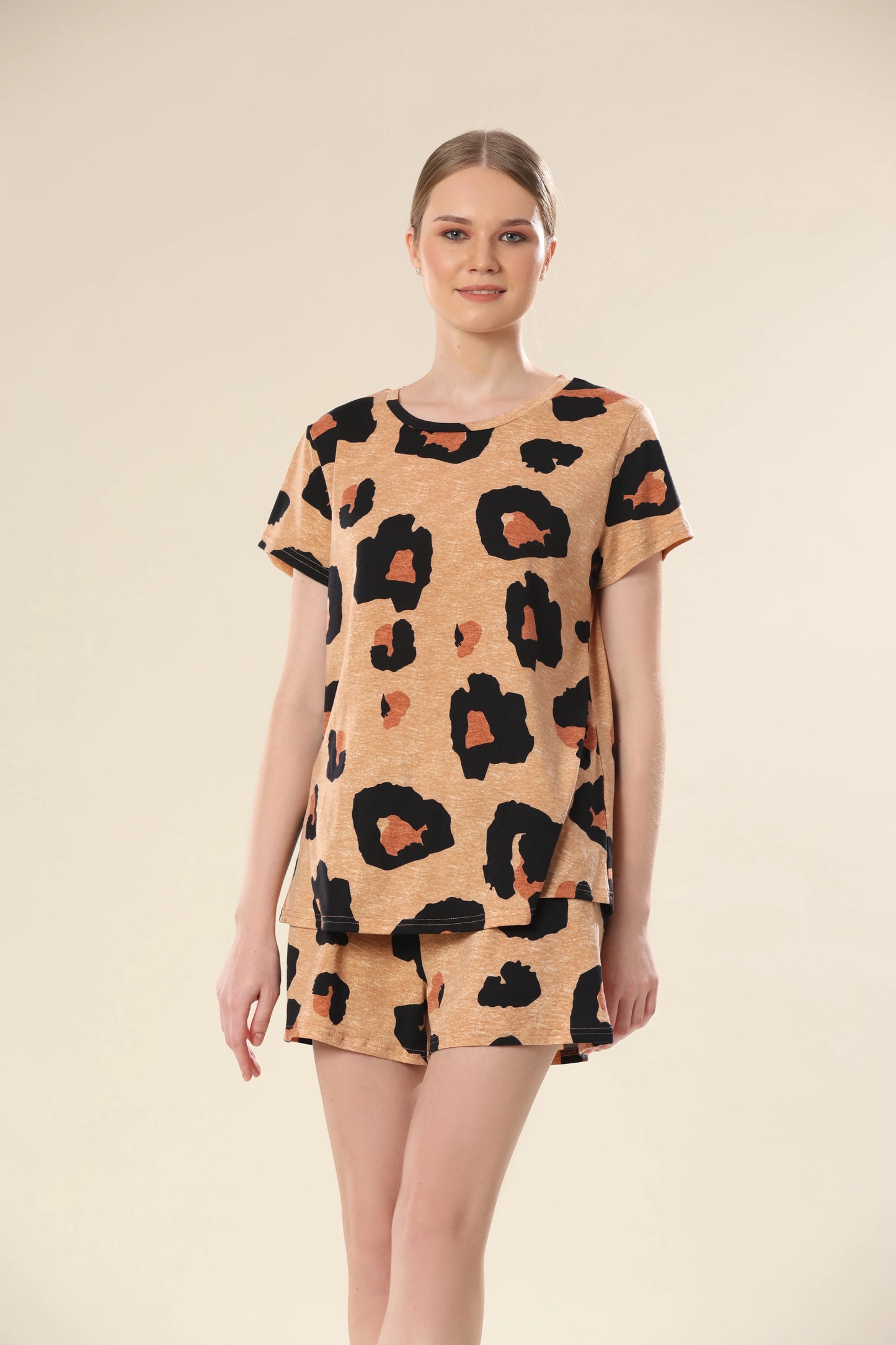 Leopard Luxe Relaxation Night Wear Set