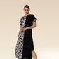 Leopard Noir Dual-Style Resort Elegance Dress