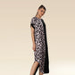 Leopard Noir Dual-Style Resort Elegance Dress