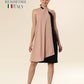 Lustrous Black Tie-Top Ensemble Dress