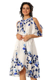 Marine Mirage Satin Stunner Dress