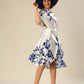 Marine Mirage Satin Stunner Dress