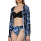 Midnight Bloom trio Bikini Set
