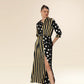 Mingle & Dazzle Brown Polka Symphony Dress