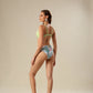 Minty petal Paradise Bikini Set