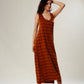 Mocha Magic Striped Dress