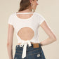 Modern Twist Tie-Back Ensemble Top