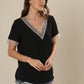 Monochrome Lace Affair Top
