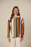 Multi Colored Stripe Bliss Shirt
