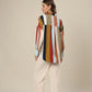 Multi Colored Stripe Bliss Shirt