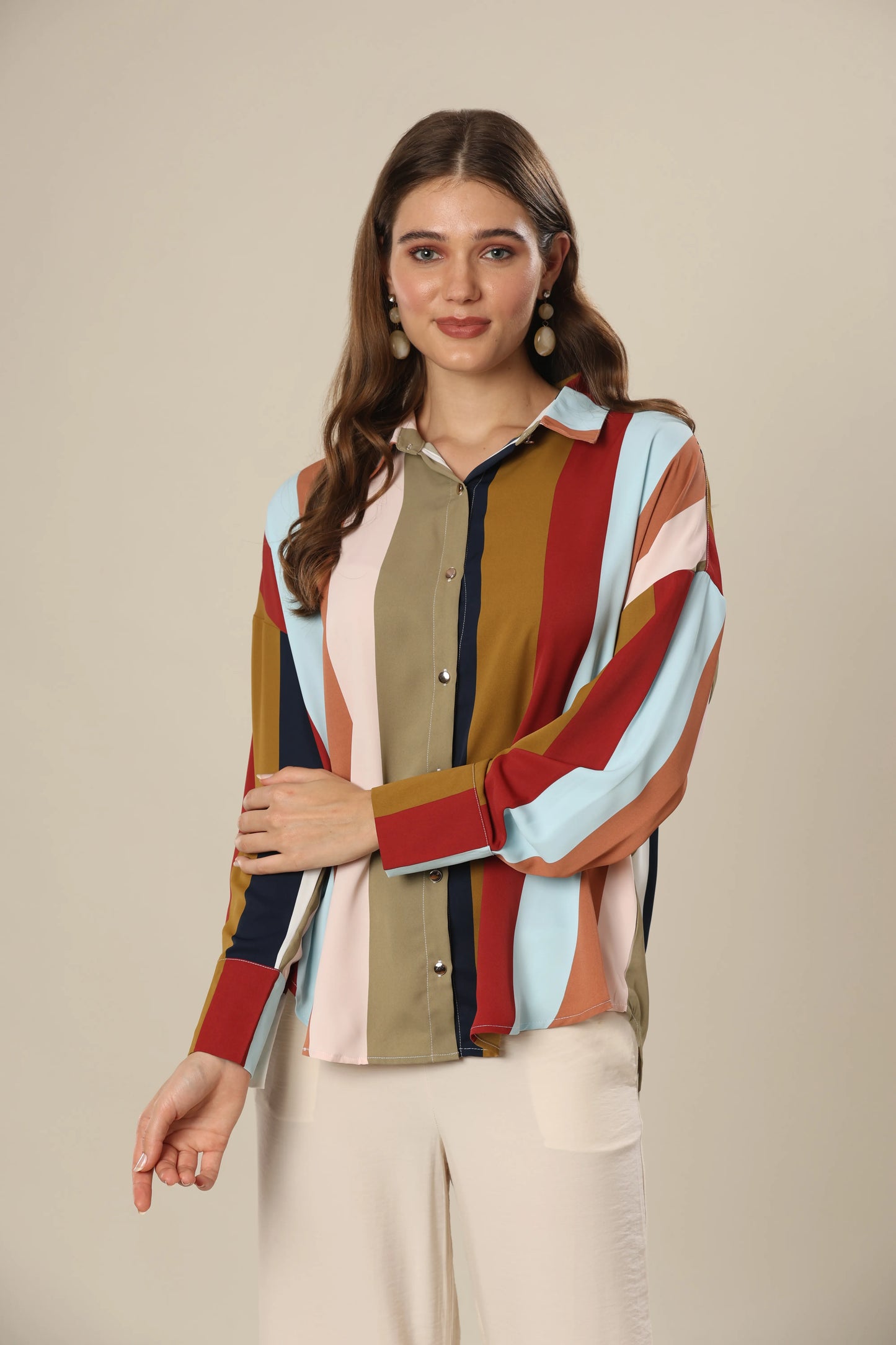 Multi Colored Stripe Bliss Shirt