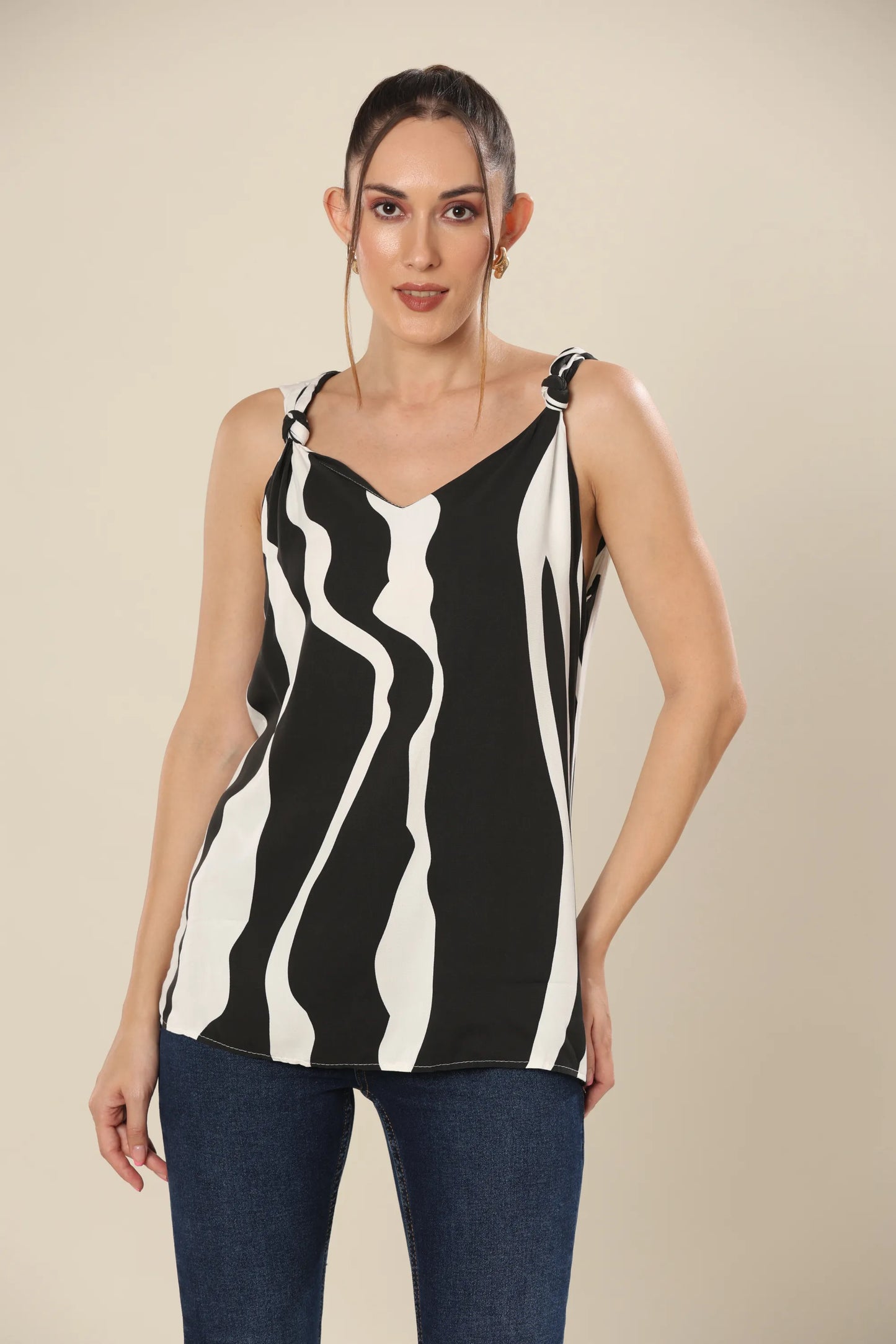 Nautical Knot Ocean Waves Top