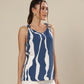Nautical Knot Ocean Waves Top