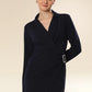 Nautical Night Cross-Over Chic Dress