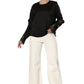 Noir Lace Long Sleeve Elegance Top