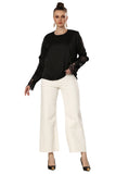 Noir Lace Long Sleeve Elegance Top
