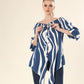 Ocean Waves Tie Ensemble Top