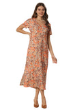Orange Blossom Glamour Dress