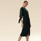 Pearl Embrace Lush Green Dress