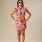Petals & Pink Ruffle Delight Dress