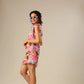 Petals & Pink Ruffle Delight Dress