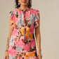 Petals & Pink Ruffle Delight Dress