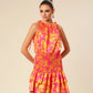 Pink Citrus Bliss Ensemble Dress