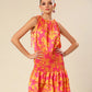 Pink Citrus Bliss Ensemble Dress