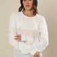 Pure White Comfort Flow Top