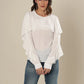 Pure White Comfort Flow Top