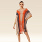 Rainbow Shoreline Striped Beauty Cover-Up