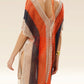 Rainbow Shoreline Striped Beauty Cover-Up